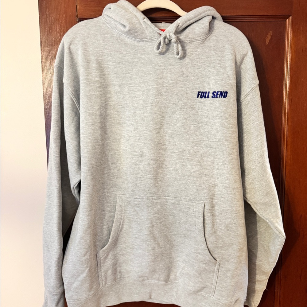 Nell Boys FullSend - Gray Hoodie
